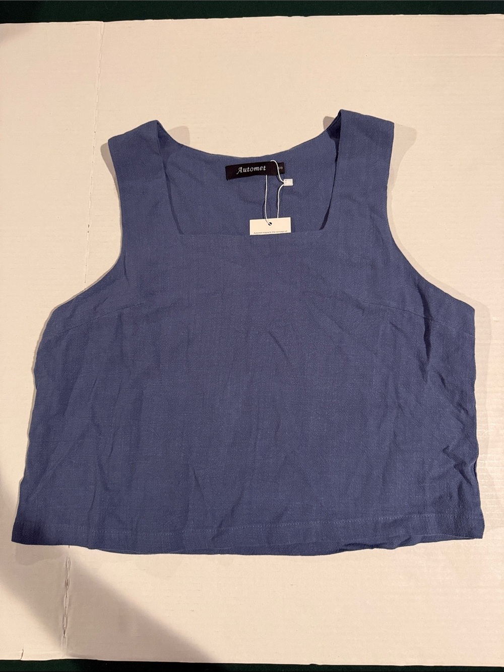 Women's Blue Linen Set